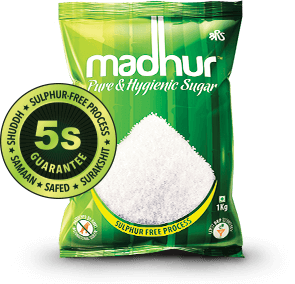 Madhur sugar refined in Offer