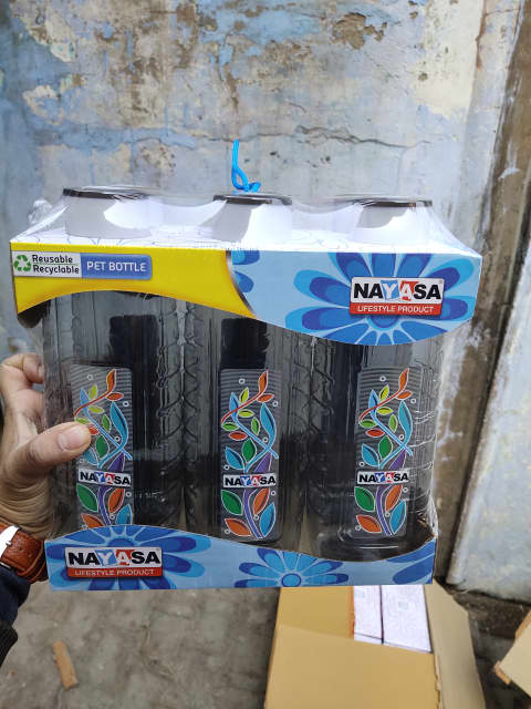 Nayasa Water Bottle Reusable 1000 ML